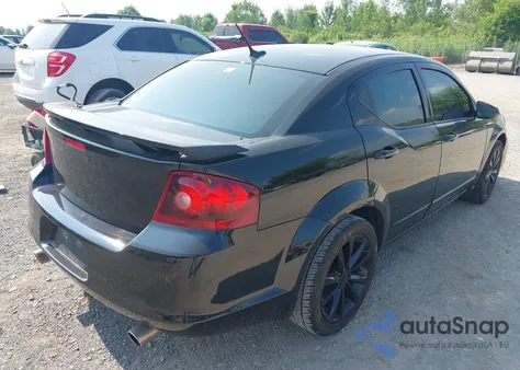 2013 Dodge Avenger Se V6 from USA, damaged, VIN 1C3CDZAG7DN748727